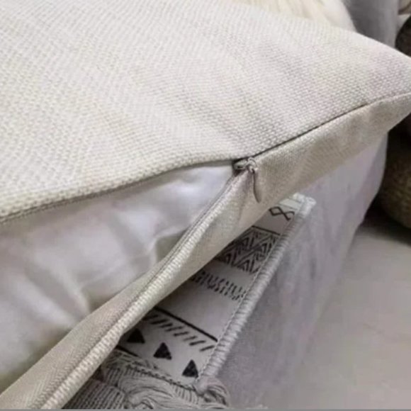 NEW LINEN BLEND HELLO FALL VINTAGE TRUCK BUFFALO CHECK DECORATIVE PILLOW COVER - Picture 2 of 4